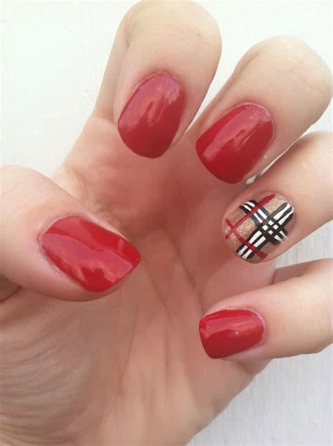 burberry design nails|burberry nail strips.